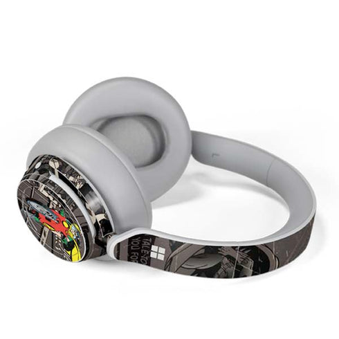 DC Comics Robin Vintage Action pose pattern Surface Headphones Skin